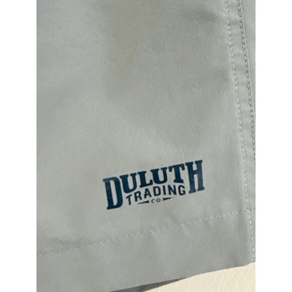 Duluth Swim Trunks Mens Size M Pier Genius UPF 50 Sun Protection Drawstring Pool - Picture 7 of 10